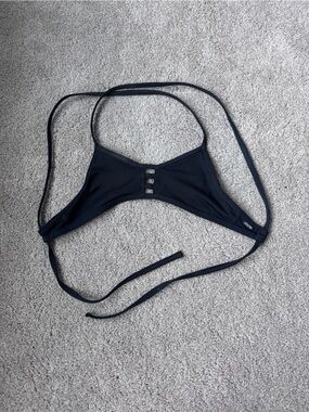 Jolyn Tomcat Black Bikini Top XS
